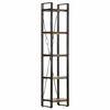 vidaXL Estanter&iacute;a de 5 niveles madera maciza reciclada 40x30x180 cm