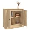 vidaXL Aparador de madera contrachapada roble Sonoma 70x35,5x67,5 cm