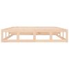 vidaXL Estructura de cama de madera maciza 140x200 cm