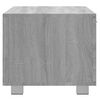 vidaXL Mueble de TV madera contrachapada gris Sonoma 120x40,5x35 cm