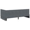 vidaXL Estructura de cama en esquina Gris oscuro 100 cm x 200 cm