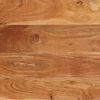 vidaXL Mueble de TV Natural 110 x 30 x 44 cm Madera de Acacia S&oacute;lida