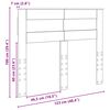 vidaXL Cabecero Madera Vieja 100 cm Madera contrachapada