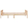 vidaXL Cama para ni&ntilde;os sin colch&oacute;n madera maciza de pino 75x190 cm