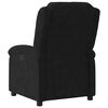 vidaXL Sillón reclinable de terciopelo negro