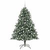 vidaXL &Aacute;rbol de Navidad artificial Verde 180 cm PVC, Pl&aacute;stico y Acero