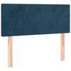 vidaXL Cabecero de terciopelo azul 100x5x78/88 cm
