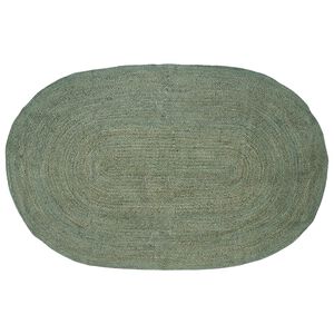 vidaXL Alfombras de &aacute;rea Verde oliva 205 x 305 cm yute