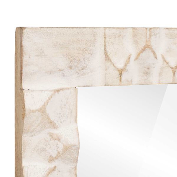 vidaXL Espejo de ba&ntilde;o con espejo Acabado de Lavado 50 x 70 x 2,5 cm