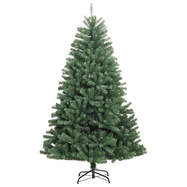 vidaXL Árbol de Navidad artificial con ramas articuladas Verde 270 cm