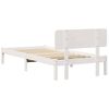vidaXL Estructura de cama 100 x 200 cm Madera de pino macizo