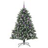 vidaXL &Aacute;rbol de Navidad artificial Verde 150 cm PVC, Pl&aacute;stico y Acero