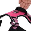 vidaXL Arn&eacute;s para perros con bandas reflectantes ajustables rosa S