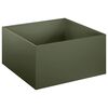 vidaXL Macetero de Jard&iacute;n Verde oliva 60 x 60 x 30 cm