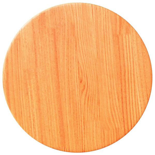 vidaXL Tablero de mesa redondo madera maciza de pino marrón Ø30x2,5 cm