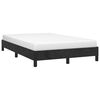 vidaXL Estructura de cama sin colch&oacute;n terciopelo negro 120x190 cm