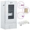 vidaXL Horno ahumador de BBQ con generador humo fr&iacute;o acero galvanizado