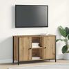 vidaXL Conjunto de mueble de TV Roble artesanal 101 x 35 x 65 cm