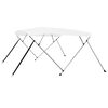 vidaXL Toldo Bimini de 4 arcos blanco 243x180x137 cm