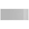 vidaXL Salpicadero de cocina Gris claro 100 x 40 x 0,6 cm