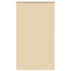 vidaXL Estor Enrollable Opaco Beige 135x230 cm Tela Ancho 131,6 cm