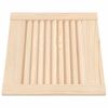 vidaXL Puerta de armario de lamas madera de pino maciza 39,5x39,4 cm