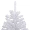 vidaXL &Aacute;rbol de Navidad artificial con bisagras y nieve flocada 240 cm