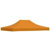 vidaXL Techo de carpa para celebraciones naranja 4x3 m 270 g/m²