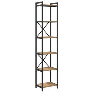 vidaXL Estante de libros Roble artesanal 40 x 30 x 189,5 cm