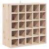 vidaXL Estante de Vino 2 pcs Natural 56 x 25 x 56 cm