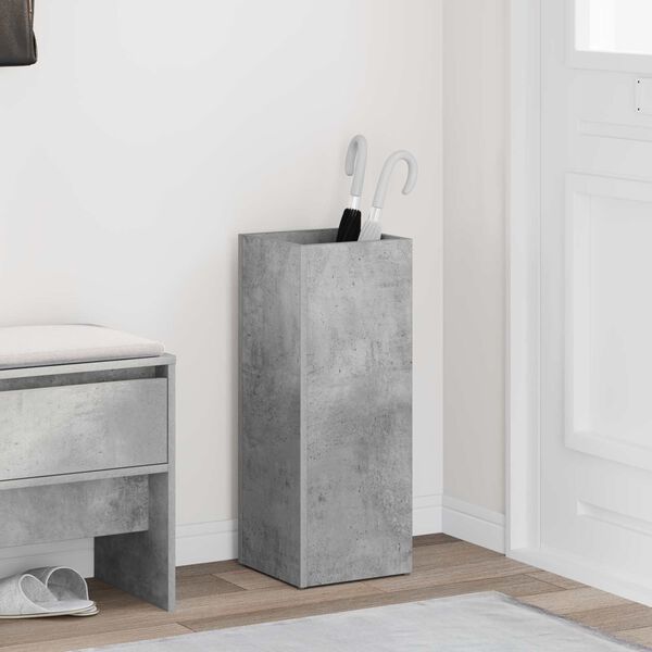 vidaXL Soporte de Sombrilla Gris Concreto 25 x 24,5 x 64 cm