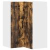 vidaXL Panel de lavaplatos Kalmar Roble ahumado 57 x 57 x 80 cm