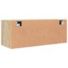 vidaXL Mueble zapatero pared contrachapada roble Sonoma 100x35x38 cm