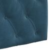vidaXL Cabecera Colgante Azul 150 x 55 x 7 cm Terciopelo
