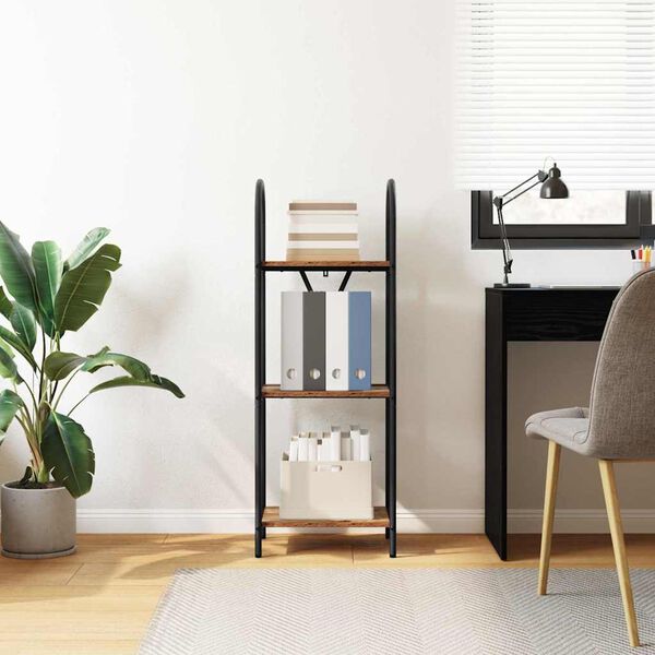 vidaXL Estante de libros Madera vieja 40 x 30 x 109 cm