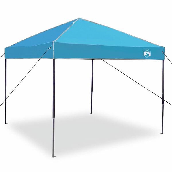 vidaXL Carpa Dosel Manual Azul 243 x 243 x 251 cm tela