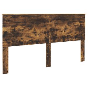 vidaXL Cabecero Roble Ahumado 100 cm Madera de ingenier&iacute;a
