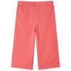 Pantal&oacute;n infantil con perneras anchas coral 104