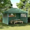 vidaXL Carpa de Fiesta Verde 292 x 440 x 315 cm Tela Oxford