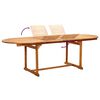 vidaXL Juego comedor de jard&iacute;n 9 pzas madera maciza acacia y textileno