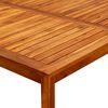 vidaXL Mesa de centro de jardín madera maciza de acacia 110x110x45 cm