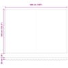 vidaXL Toldo Retr&aacute;ctil Naranja y Marr&oacute;n 500 x 350 cm Poli&eacute;ster y metal