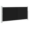 vidaXL Toldo lateral retr&aacute;ctil 140x314 cm negro