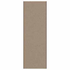 vidaXL Felpudo Otro Beige y Negro 120 x 350 cm Polipropileno y vinilo