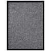 vidaXL Felpudo gris 40x60 cm