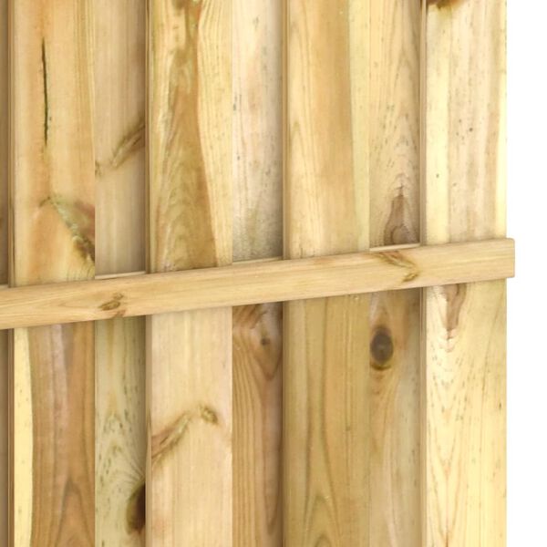 vidaXL Panel de valla de madera de pino impregnada 180x170 cm