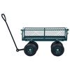 vidaXL Carrito de mano de jardín verde 250 kg