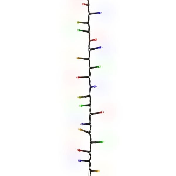 vidaXL Tira de luces compacta con 1000 LED PVC multicolor 25 m