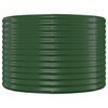vidaXL Jardinera arriate acero galvanizado verde 175x100x68 cm