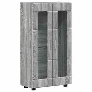 vidaXL Aparador FLORIN 55,5 x 29 x 100 cm Gris Sonoma